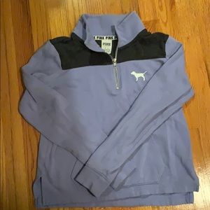 PINK Quarter Zip with Pockets